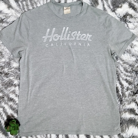 Hollister Other - Hollister Mens Grey Graphic T-Shirt